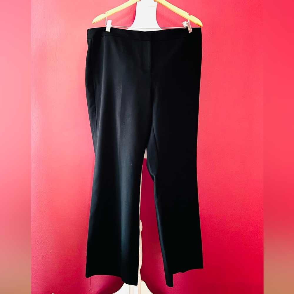 Chico's Black Straight Leg Pants EUC